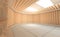 Soundproof room interior,