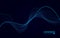 Soundwave vector abstract background. Music radio wave