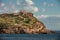 Sounion, Temple of Poseidon in Greece, Sunset Golden Hour