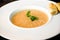 Soup bisque from langoustine.