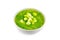 Soup cucumber in bowl