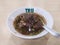 Soup meat TRU thailand for student spoon bowl big full  food  lunch hot  morning