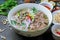 Soup Pho Bo Vietnamese food