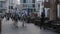 Souq Waqif Doha, Qatar main street afternoon shot showing traditional policemen riding horses