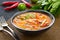 Sour and Spicy soup Prawn [Thai\'s Tomyum kung ]