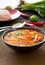 Sour and Spicy soup Prawn [Thai\'s Tomyum kung ]