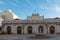 Source of the main square of CastellÃ³n, with the central market