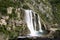 Source of river Krka with waterfall