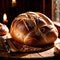 sourdough bread freshly baked bread, food staple for meals