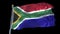 South Africa animated flag pack in 3D and green screen