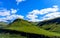 South Africa Drakensberge scenic panoramic nature view -  Giants Castle green mountains panorama