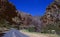 South Africa: Driving through the Swartberg Mountain Canyon