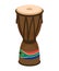 south africa flag drum