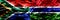 South Africa vs Gambia, Gambian smoke flags placed side by side. Concept and idea flags mix.