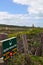 South Africa, Western Cape, Cape Agulhas, sign, lighthouse, nature reserve, landscape