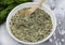 South African favorite side dish and vegetable, creamed spinach