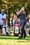 South African golf player Haydn Porteous at the 73 Golf Italian Open 2016.