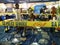 South African Police Services Forensics Department Demo Display of a crime Scene, Johannesburg, South Africa