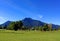 South America Chile Lago Ranco Countryside Outdoor Chilean Nature Blue Sky Green Tree Grass Fresh Air Grassland Sun Peace Calm