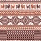 South american fabric ornamental pattern