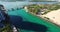 South Beach, Miami Beach. Florida. Haulover Park. Aerial video
