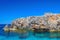 South coast cliff of Menorca island
