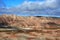 South Dakota Badlands rock streaks