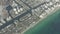 South Florida coastline aerial