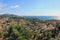 South France - view on sea coast