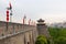 South Gate of Xian City Wall ,one of the oldest and best preserved Chinese city walls April 16, 2010 in Xian