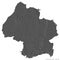 South Gloucestershire, unitary authority of England, on white. Bilevel