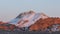 South Guardian Angel in Southern Utah, USA, at sunset