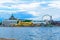 South harbor, Russian Orthodox Uspenski Cathedral, the SkyWheel, in Helsinki