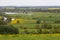 South Oxfordshire countryside with River Thames looking from Wittenham Clumps