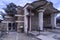 South Propylaeum restored building with the two frescoes at the archaeological site of Knossos in Heraklion