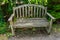 South Seattle Arboretum Bench