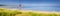 South Shields beach panorama
