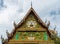 South side gable of Wat Laem Suwannaram Chinese Buddhist Temple, Ko Samui Island, Thailand