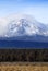 South Sister - Cascade Range - with Cloud Blanket