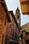 South Switzerland: The historic church tower of Ascona City
