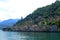 South Switzerland: Morcote at Lake Lugano in Ticino from the cruiseship seen