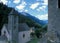 South Switzerland: An old church in Bergel