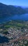 South Switzerland: Paragliding above Maggiore Delta at Lake Maggiore near Ascona and Locarno in Ticinio