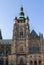 South tower of St Vitus Cathedral in Prague.