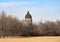 South view Saskatchewan legislature building early spring