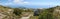 South view from the slope of Monte Capanne on the island Elba