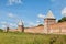 South wall three towers of Smolensk Kremlin