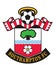 Southampton fc football club logo editorial illustrative on white background