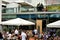 Southbank Center bars and restaurants full of party people