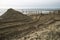 Southbourne, Bournemouth, Dorset, England, November 2017, A view of the beach and new sea defences being constructed